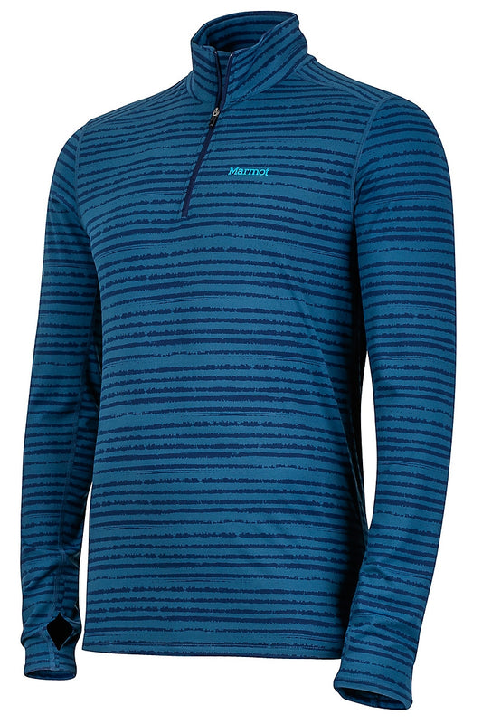 Marmot Men's Harrier 1/2 Zip - Denim Strike