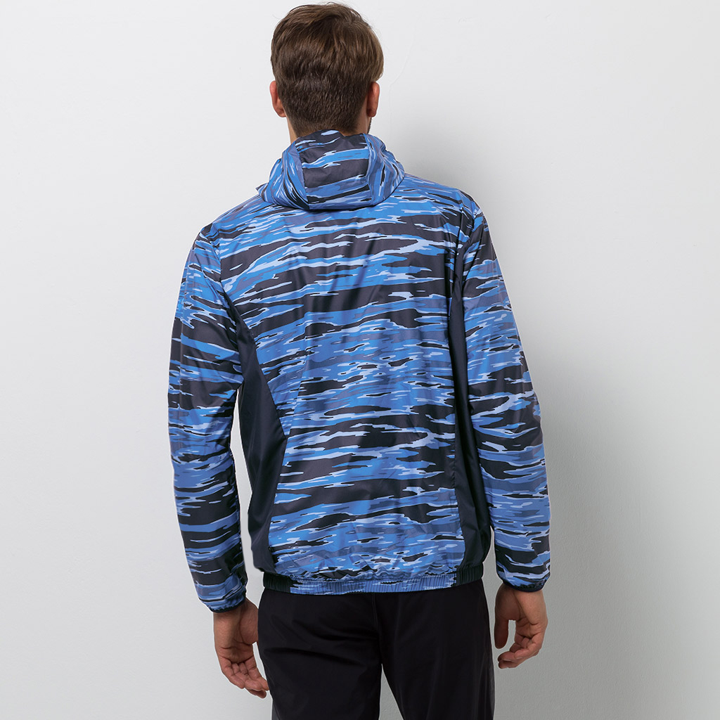 Jack Wolfskin Coastal Wave Lightweight Jacket Men - Night Blue All Over