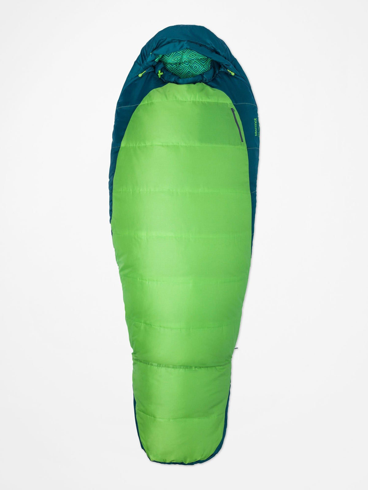 Marmot Women's Trestles 30 Long Sleeping Bag (-1° C) (23800) - Greenery/Deep Teal