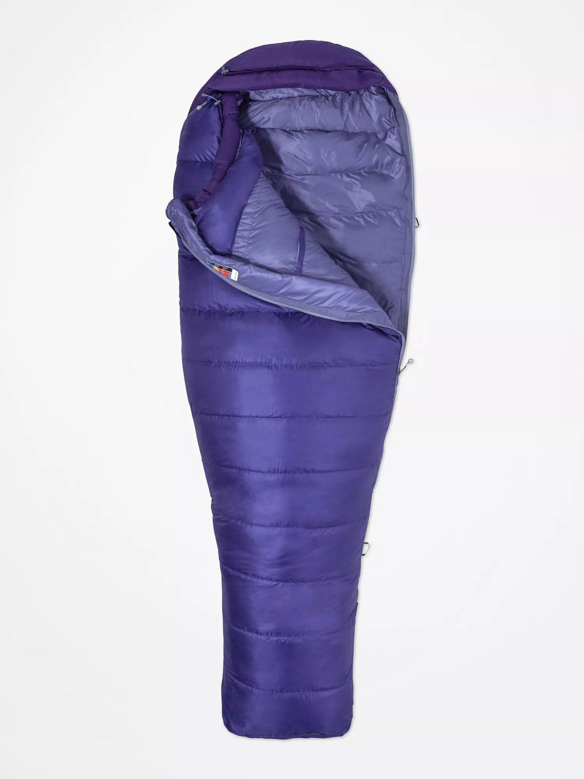 Marmot Women's Ouray 650 Fill Down Sleeping Bag (-18° C) - Electric Purple/Royal Grape