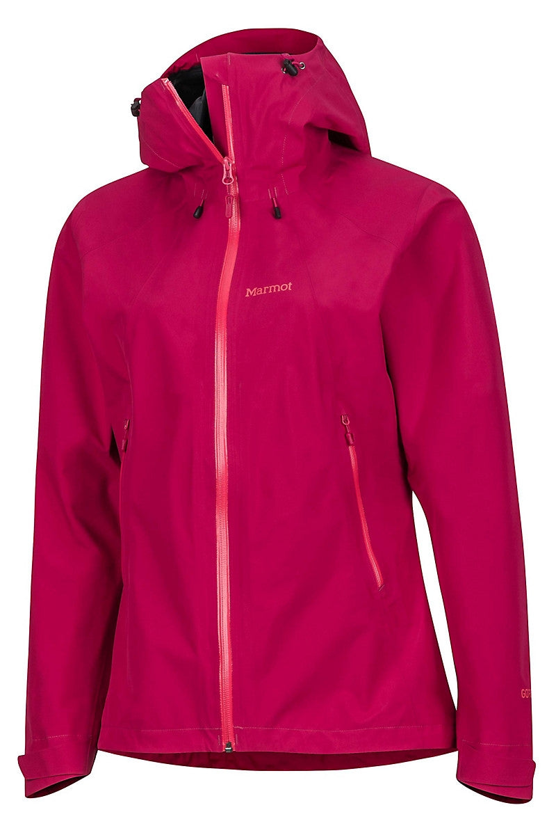 Marmot Women's Knife Edge GORE-TEX Waterproof Jacket - Sangria