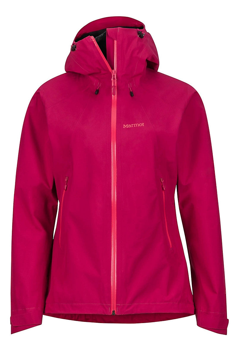 Marmot Women's Knife Edge GORE-TEX Waterproof Jacket - Sangria