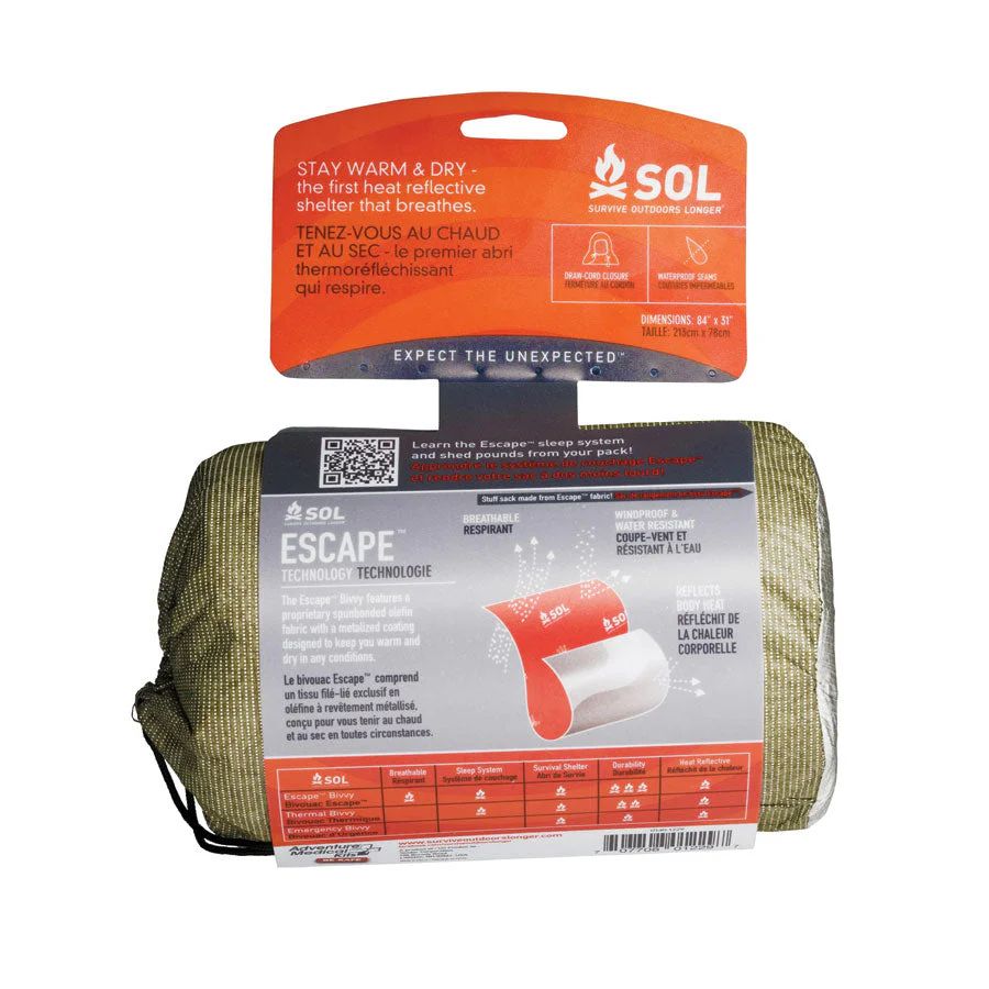 SOL Escape Bivvy - OD Green