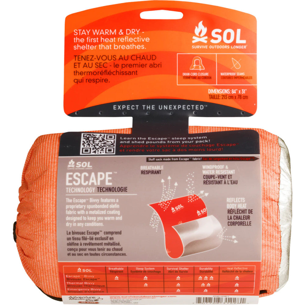 SOL Escape Thermo Bivvy Survival Sleeper