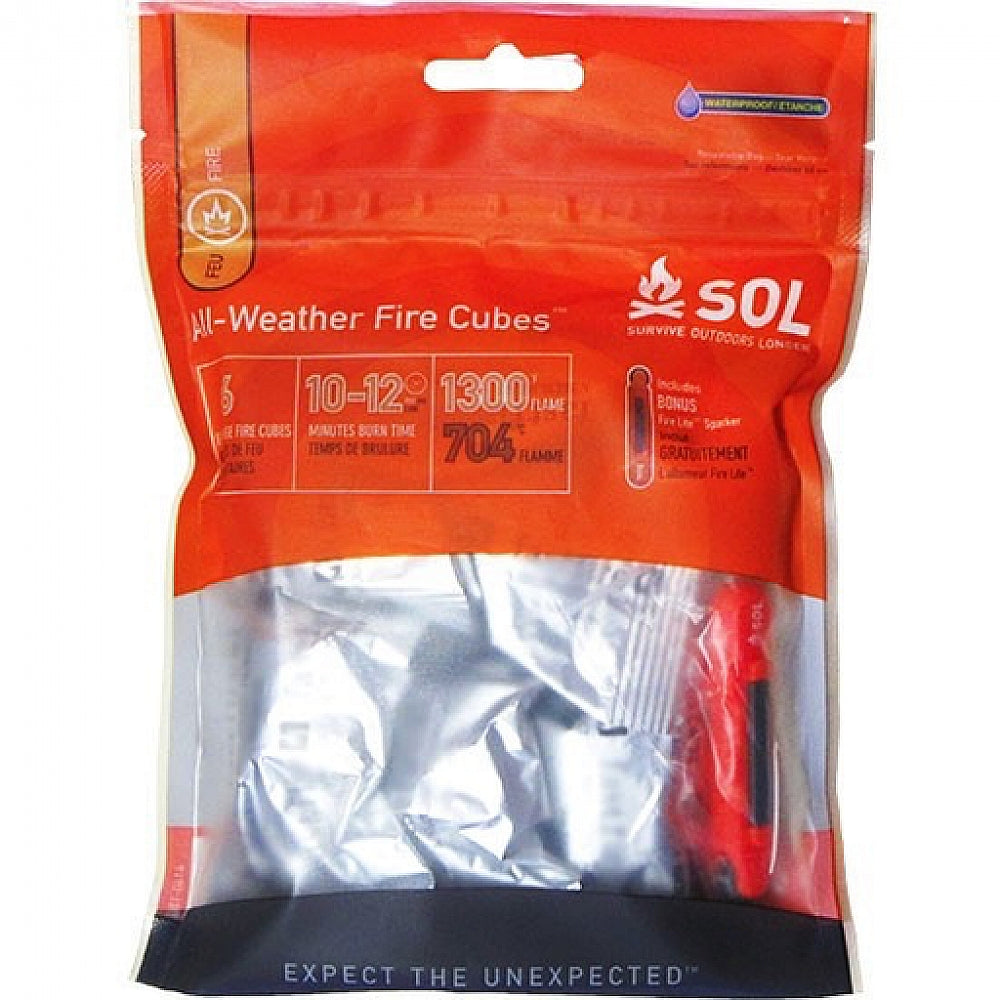 SOL All-Weather Fire Cubes