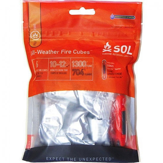 SOL All-Weather Fire Cubes
