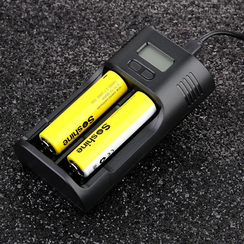 Soshine T2 universal travel High Quality 18650 Battery Charger